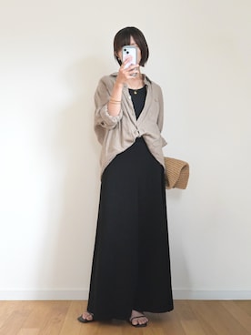 「ciite' surgical stainless（シーテサージカルステンレス）のアイテム」を使った、chestnut.archiveさん（レディース・160cm）の夏コーディネート