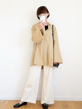 「AmiAmi（アミアミ）のアイテム」を使った、chestnut.archiveさん（レディース・160cm）の春コーディネート