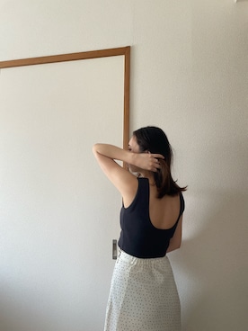 「BEAMS（ビームス）のアイテム（トップス）」を使った、viviさん（レディース・151cm）の春コーディネート