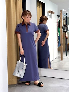 「GALLEST（ギャレスト）のアイテム」を使った、mariiiii831さん（レディース・150cm）の夏コーディネート