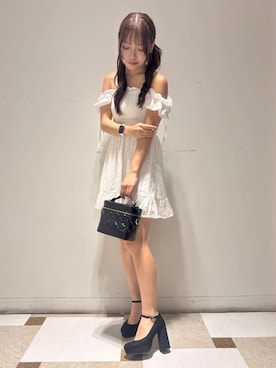 「ESPERANZA（エスペランサ）のアイテム」を使った、せらら⭐️さん（レディース・157cm）の夏コーディネート