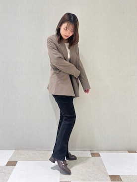 「ESPERANZA（エスペランサ）のアイテム」を使った、せらら⭐️さん（レディース・157cm）の冬コーディネート