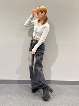 「cs T&P（シーエスティーアンドピー）のアイテム」を使った、せらら⭐️さん（レディース・157cm）の冬コーディネート