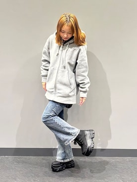 「cs T&P（シーエスティーアンドピー）のアイテム」を使った、せらら⭐️さん（レディース・157cm）の冬コーディネート