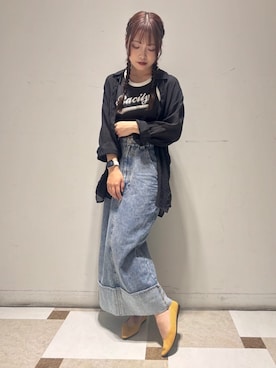 「ESPERANZA（エスペランサ）のアイテム」を使った、せらら⭐️さん（レディース・157cm）の夏コーディネート