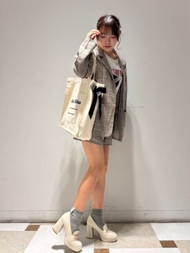 「ESPERANZA（エスペランサ）のアイテム」を使った、せらら⭐️さん（レディース・157cm）の春コーディネート