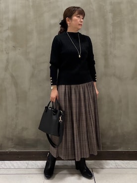 すえさん(レディース・158cm)の秋コーディネート