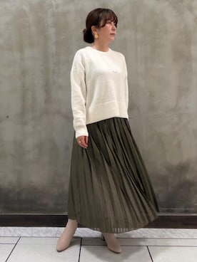 すえさん（レディース・158cm）の冬コーディネート