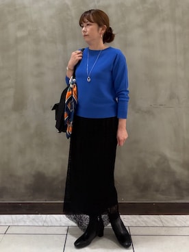 すえさん（レディース・158cm）の秋コーディネート