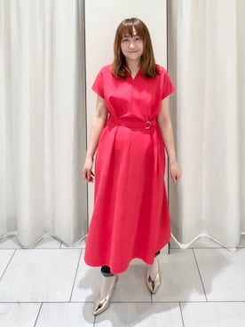 「tk.TAKEO KIKUCHI（ティーケータケオキクチ）のアイテム（ジャケット/アウター）」を使った、ʏᴜᴋɪᴋᴏさん（レディース・155cm）の春コーディネート