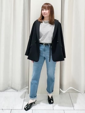 「UNTITLED（アンタイトル）のアイテム」を使った、ʏᴜᴋɪᴋᴏさん（レディース・155cm）の春コーディネート