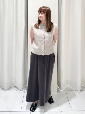 「UNTITLED（アンタイトル）のアイテム（スカート）」を使った、ʏᴜᴋɪᴋᴏさん（レディース・155cm）の秋コーディネート