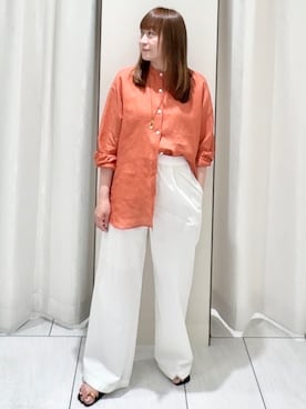 「UNTITLED（アンタイトル）のアイテム」を使った、ʏᴜᴋɪᴋᴏさん（レディース・155cm）の夏コーディネート