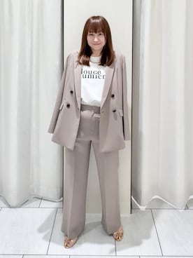 「UNTITLED（アンタイトル）のアイテム」を使った、ʏᴜᴋɪᴋᴏさん（レディース・155cm）の夏コーディネート