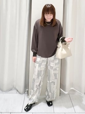 「UNTITLED（アンタイトル）のアイテム（バッグ）」を使った、ʏᴜᴋɪᴋᴏさん（レディース・155cm）の春コーディネート