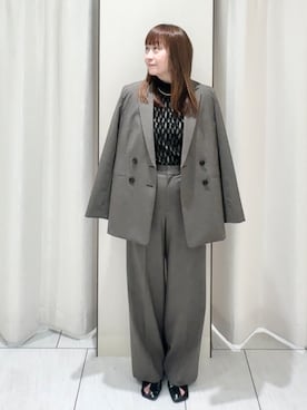 「UNTITLED（アンタイトル）のアイテム」を使った、ʏᴜᴋɪᴋᴏさん（レディース・155cm）の秋コーディネート