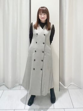 「UNTITLED（アンタイトル）のアイテム」を使った、ʏᴜᴋɪᴋᴏさん（レディース・155cm）の秋コーディネート