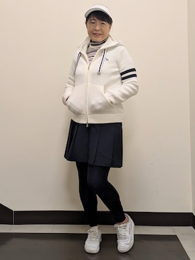 「adabat（アダバット）のアイテム」を使った、Naomiさん（レディース・154cm）の秋コーディネート
