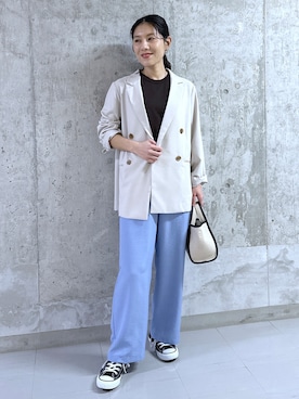 kumiさん(レディース・158cm)の春コーディネート