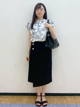 Rさん（レディース・160cm）の夏コーディネート