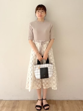 Rさん(レディース・160cm)の夏コーディネート