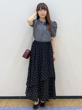 Rさん（レディース・160cm）の夏コーディネート