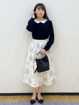 Rさん(レディース・160cm)の冬コーディネート