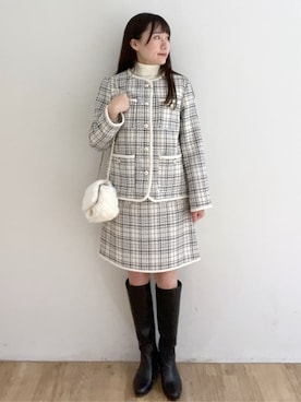 Rさん(レディース・160cm)の秋コーディネート