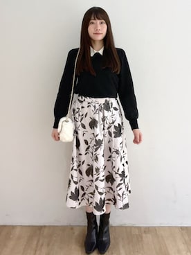 Rさん(レディース・160cm)の秋コーディネート