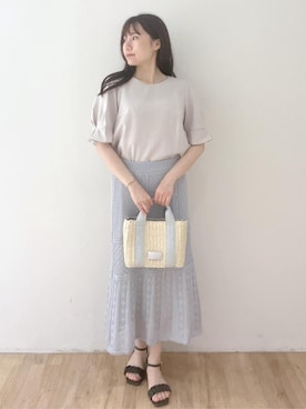 Rさん(レディース・160cm)の夏コーディネート