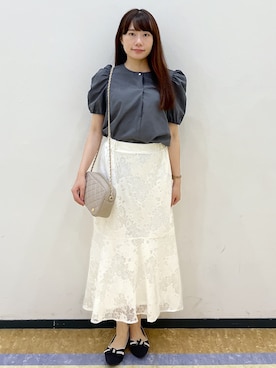 Rさん（レディース・160cm）の夏コーディネート