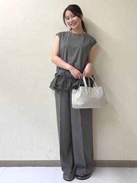 幕田里咲さんのコーディネート