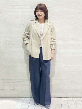 fukaopcさん（レディース・158cm）の春コーディネート