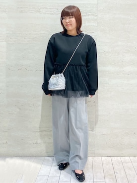 fukaopcさん（レディース・157cm）の冬コーディネート