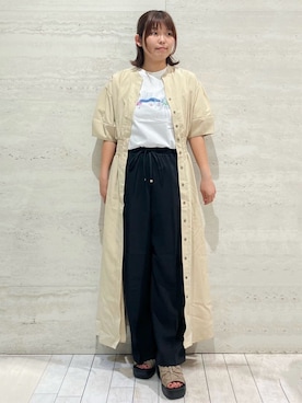 fukaopcさん（レディース・157cm）の夏コーディネート