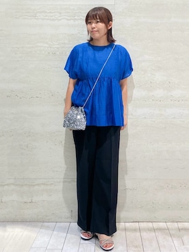 fukaopcさん（レディース・157cm）の夏コーディネート