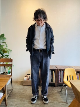 「Banana Republic（バナナリパブリック）のアイテム」を使った、ritmosさん（メンズ・168cm）の春コーディネート