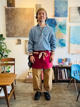 「アイテム（食器/キッチン）」を使った、ritmosさん（メンズ・168cm）の春コーディネート