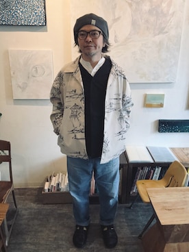 「Ordinary fits（オーディナリーフィッツ）のアイテム」を使った、ritmosさん（メンズ・168cm）の春コーディネート