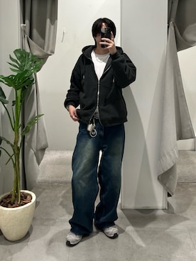 「paradigm（パラダイム）のアイテム」を使った、yonezawaさん（メンズ・173cm）の春コーディネート