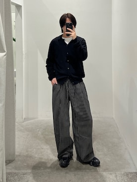 「paradigm（パラダイム）のアイテム」を使った、yonezawaさん（メンズ・173cm）の春コーディネート