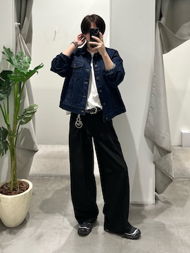 「COLONY 2139（コロニートゥーワンスリーナイン）のアイテム（パンツ）」を使った、yonezawaさん（メンズ・173cm）の春コーディネート