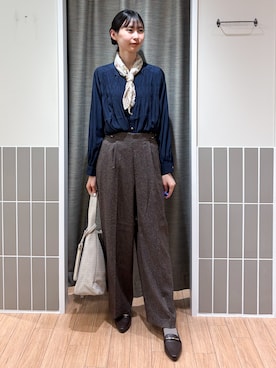 Kotoさん（レディース・166cm）の秋コーディネート
