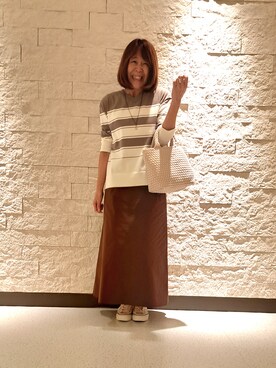JUNさん(レディース・160cm)の秋コーディネート