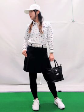 saosao.golfさん(レディース・164cm)の秋コーディネート