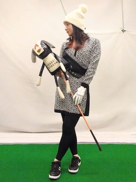 saosao.golfさん(レディース・164cm)の秋コーディネート