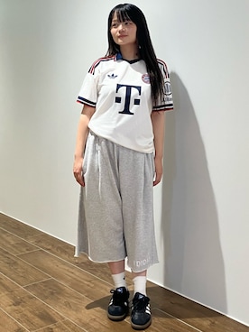 KMさん(レディース・156cm)の夏コーディネート