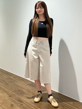 KMさん(レディース・156cm)の秋コーディネート