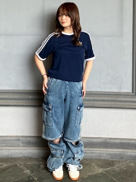 KMさん（レディース・156cm）の夏コーディネート