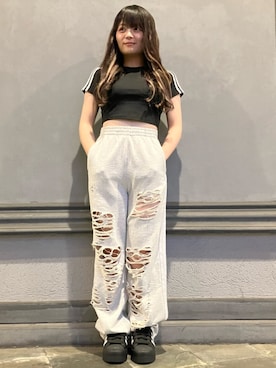 KMさん(レディース・156cm)の夏コーディネート